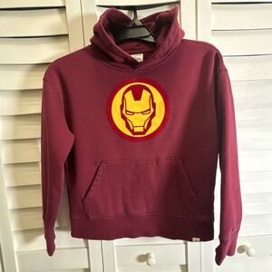 Gap Kids Sweatshirt Boys‎ Size Medium (8) Marvel Hoodie Iron Man